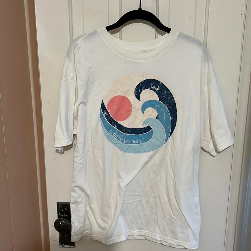 Good Vibes Only Oversized Tee